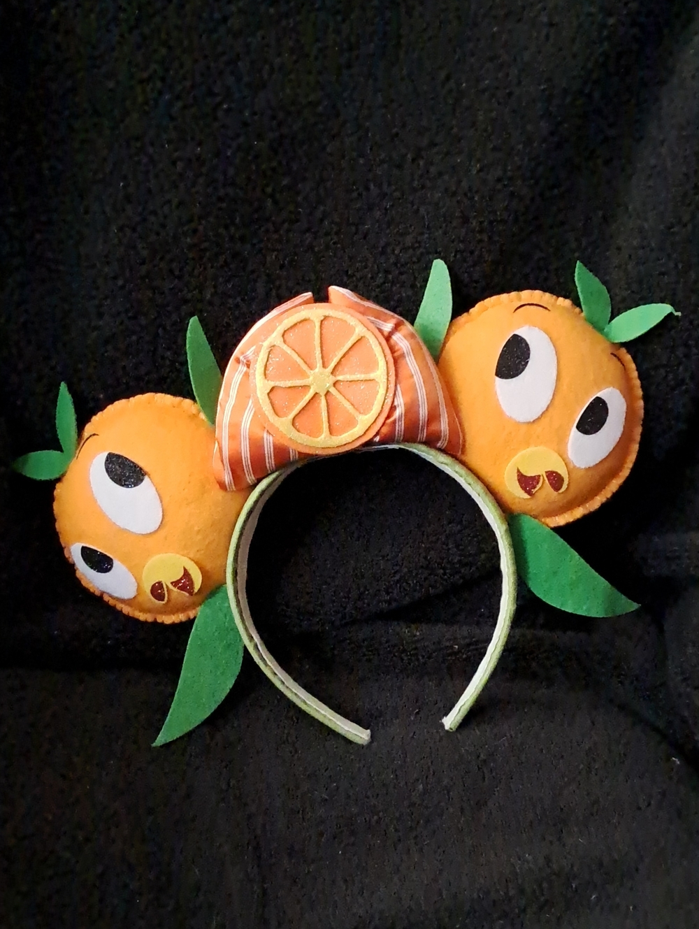 Handmade Orange Bird Minnie Ears